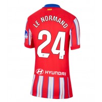 Atletico Madrid Robin Le Normand #24 Domáci Ženy futbalový dres 2024-25 Krátky Rukáv